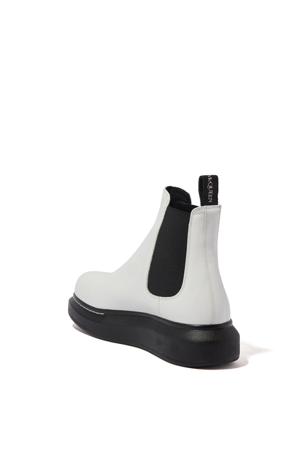Hybrid Leather Chelsea Boots